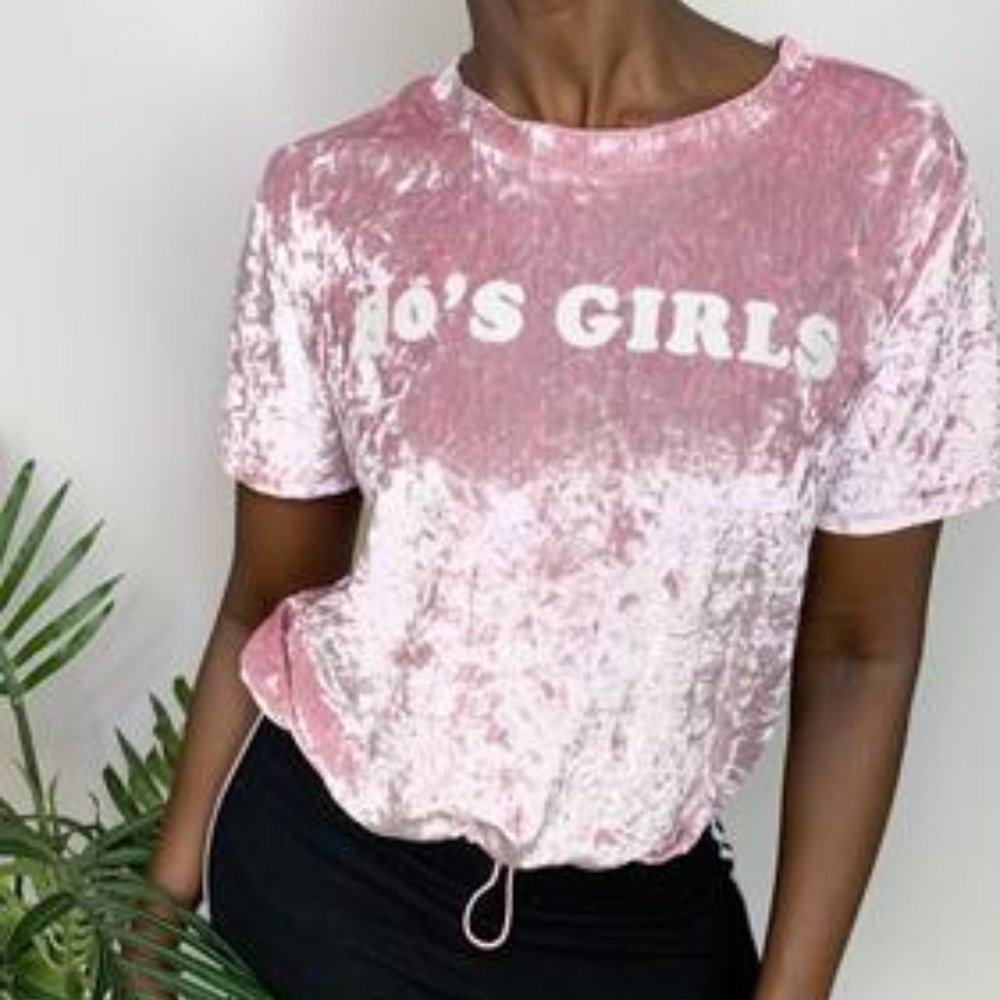 80's Babe Velvet T-Shirt